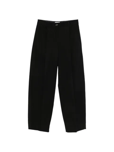 TOTEME pleated wide-leg trousers Black 263WRB0417FB0490001