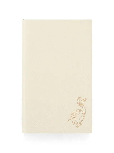 Smythson x Peter Rabbit and Friends Panama leather notebook White 1206269