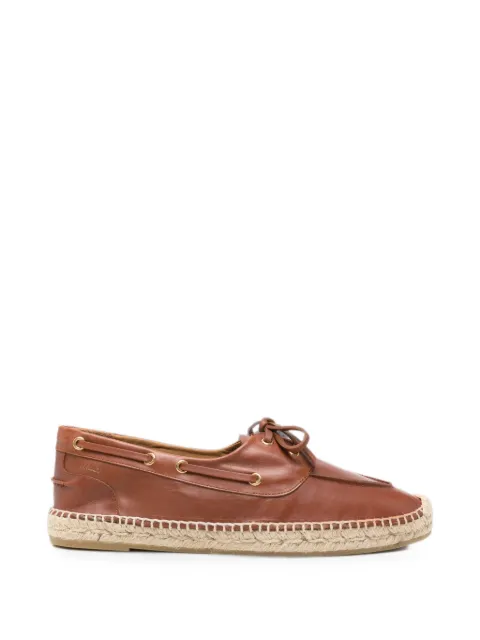Bally leather espadrille Brown MSE00SVT249