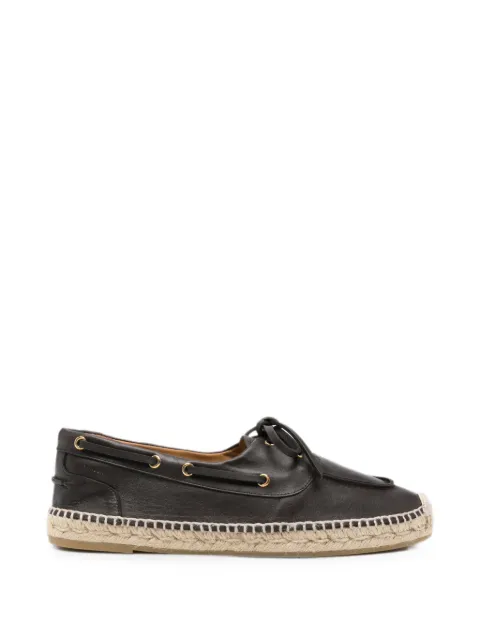 Bally leather espadrille Brown MSE00SVT249