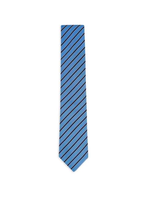 Zegna striped silk tie Blue Z3D04TA31P8BL3