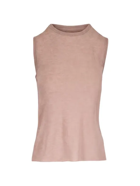 Majestic Filatures cashmere tank top Pink M251FDE1781126