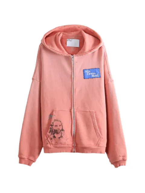 Paly Alta Cienega graphic-print hoodie Pink 4U008Q1010