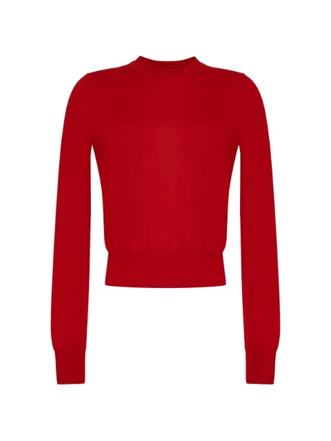 Adam Lippes Didion fine-knit sweater Red R26612AI