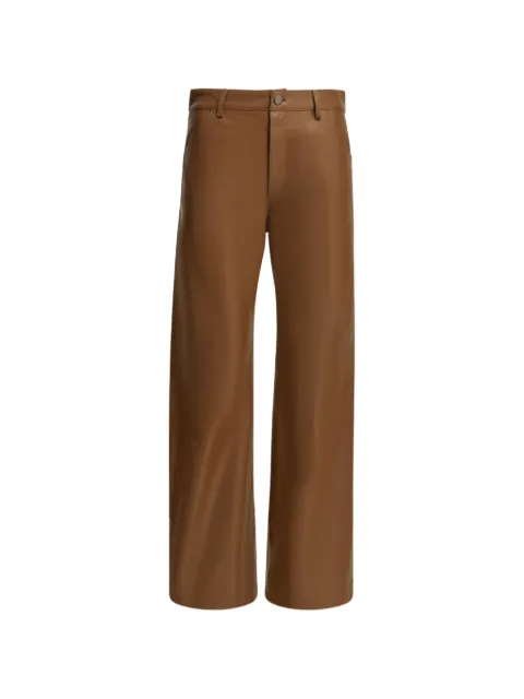 NORIARCO leather trousers Brown 1616CUOIO