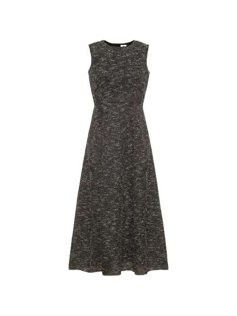 Adam Lippes Eloise tweed maxi dress Black R26715TO