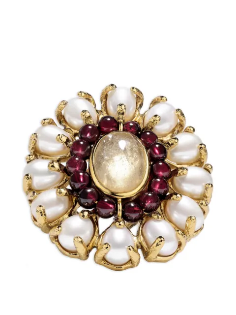 Goossens Perles Baroques ring Gold GOOP26RI06YG01