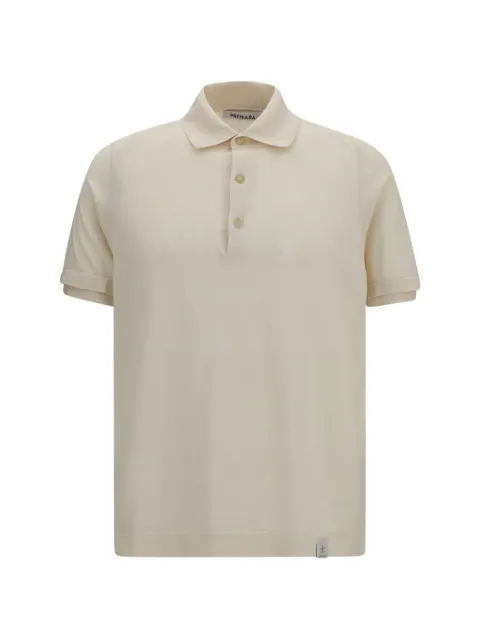 Premiata short-sleeve polo shirt Neutrals PMG12