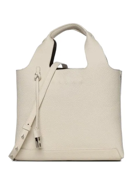 Hogan grained leather tote bag Neutrals KBW01RA0200TH1B013