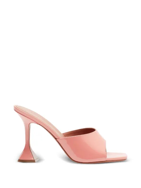 Amina Muaddi Lupita patent-leather mules Pink 16S365938LUP