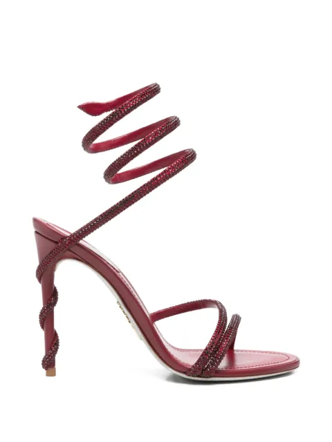 René Caovilla Margot crystal-embellished sandals Red C12597105RN01V316
