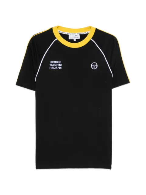 Sergio Tacchini logo-embroidered T-shirt Black 12243