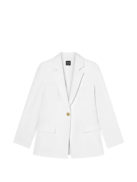 Armani Exchange single-breasted blazer White XW002837AF21555U
