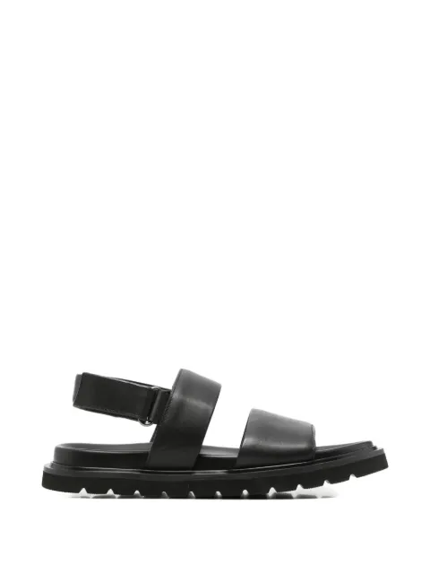 Alberto Gozzi touch-strap ridged-sole sandals Black 604126124