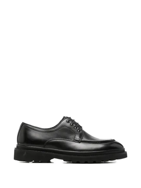 Alberto Gozzi apron-toe chunky-sole lace-up shoes Black 604125210