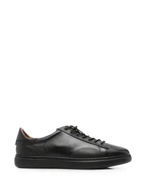 Alberto Gozzi perforated leather sneakers Black 604126121
