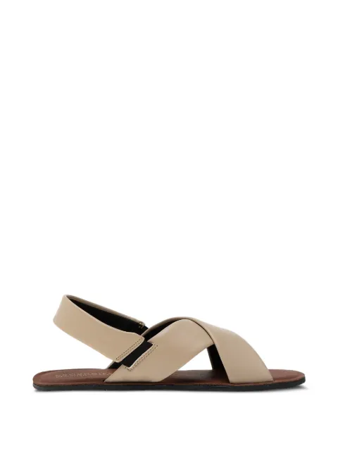 GROUNDIES Verona crisscross sandals White GND13020503