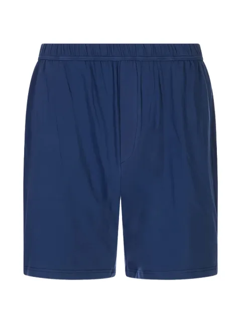 Kiton logo-embroidered shorts Blue UNWT008K0727H