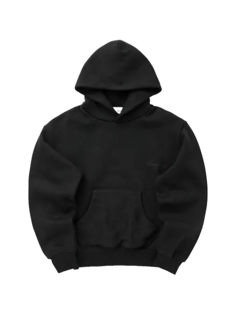 Fear Of God Essentials logo-print cotton hoodie Black 192SP265542FW