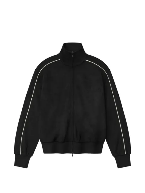 Fear Of God Essentials Signature zip-up sweatshirt Black 192SP267431FW
