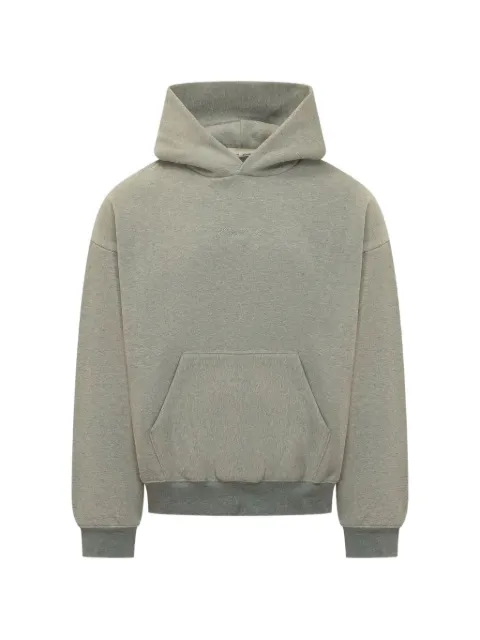 Fear Of God Essentials logo-embroidered cotton hoodie Grey 192SP262053F