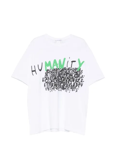 Comme Des Garçons Shirt graphic-print T-shirt White FQT040