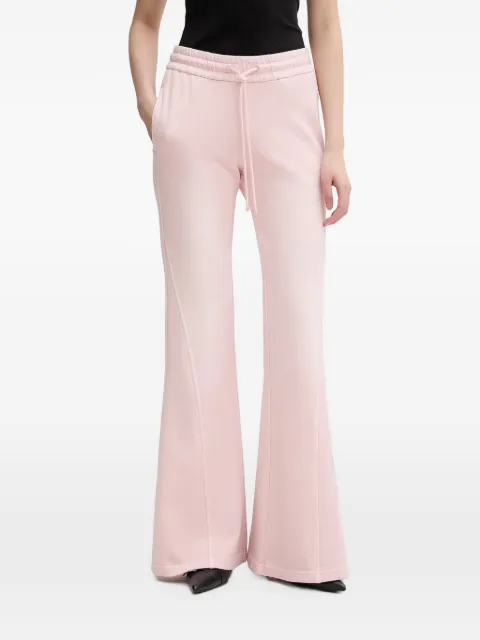 Miss Sixty drawstring-waist flared track pants Pink 6M1PJ51500