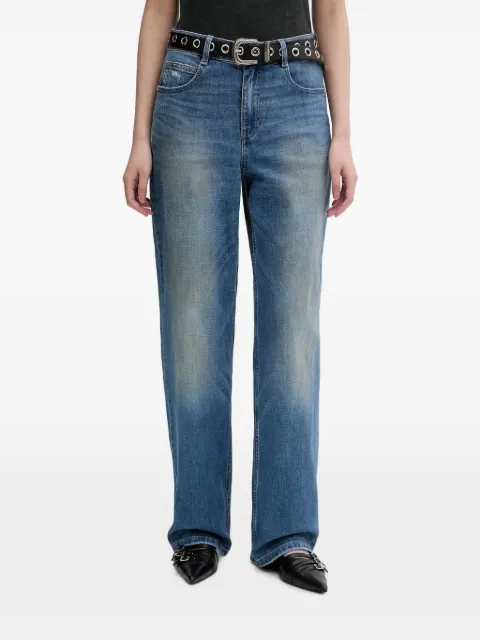 Miss Sixty faded straight-leg jeans Blue 6M1JJ2521B