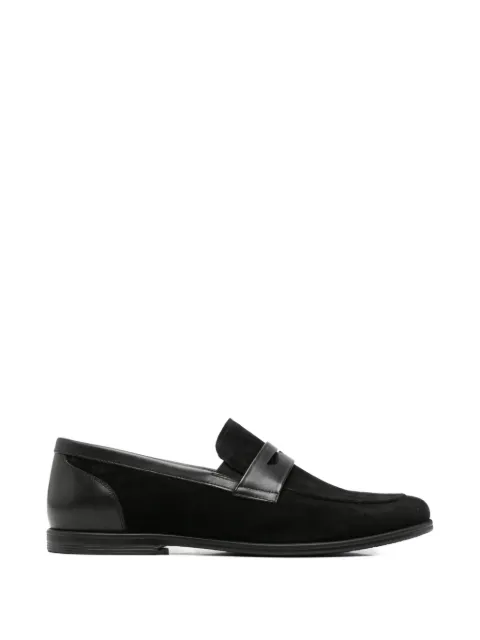 Alberto Gozzi penny-slot loafers Black 604126106