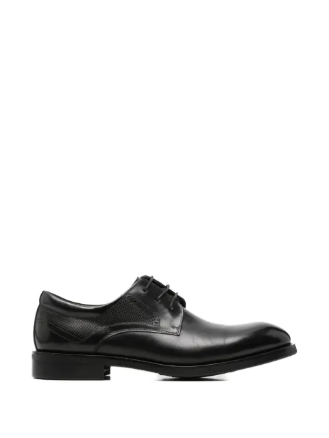 Alberto Gozzi perforated-panel lace-up shoes Black 604125201