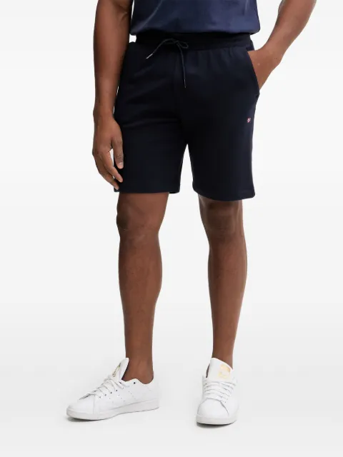 Napapijri Nalis logo-embroidered track shorts Blue NP0A4H88