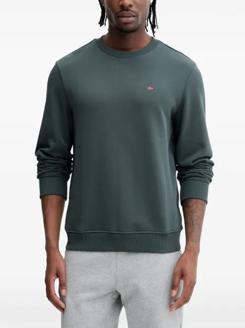 Napapijri Balis logo-patch sweatshirt Green NP0A4H89