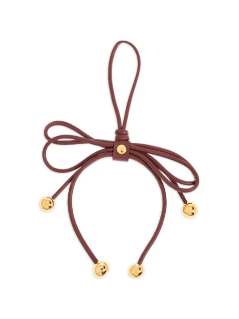 Furla Poppy bow-detail keychain Red WK00621BX3104