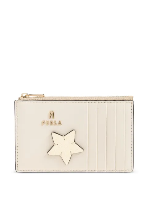 Furla Camelia Medium star-patch card holder Neutrals WP00310BX4605