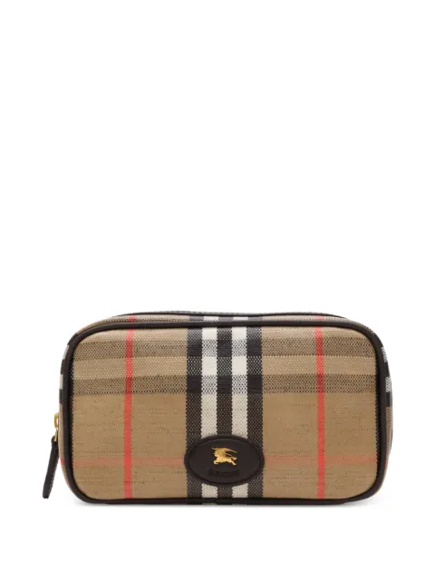 Burberry Highlands make-up pouch Neutrals 8127994