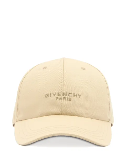 Givenchy logo-embroidered cap Neutrals BPZ0CAP0C4