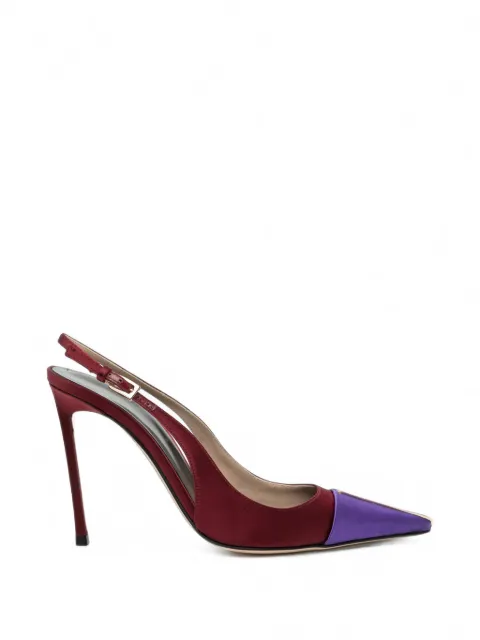 TOM FORD 105mm Thea slingback pumps Purple W3902TSA002P