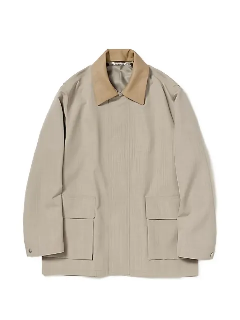 Auralee wool jacket Neutrals A26SB06WC