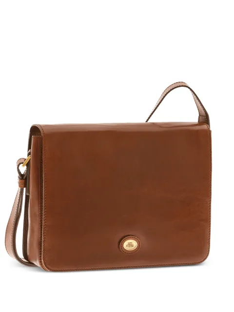 The Bridge leather flap shoulder bag Brown 0527570114