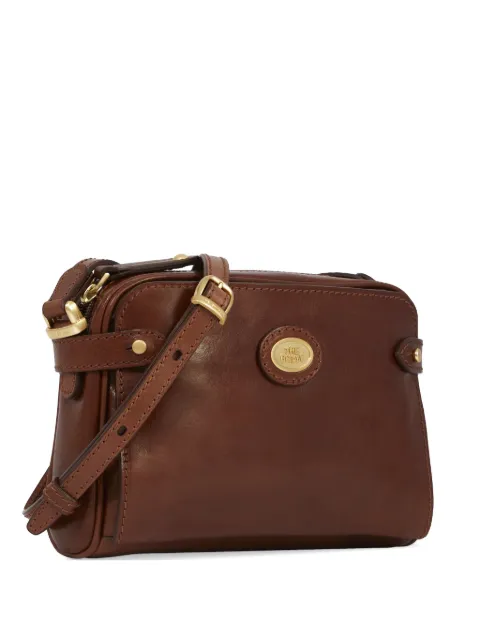 The Bridge Story Donna logo-plaque leather shoulder bag Brown 04005801