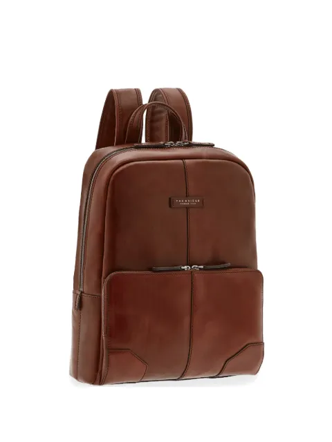 The Bridge Vespucci leather laptop backpack Brown 06364001