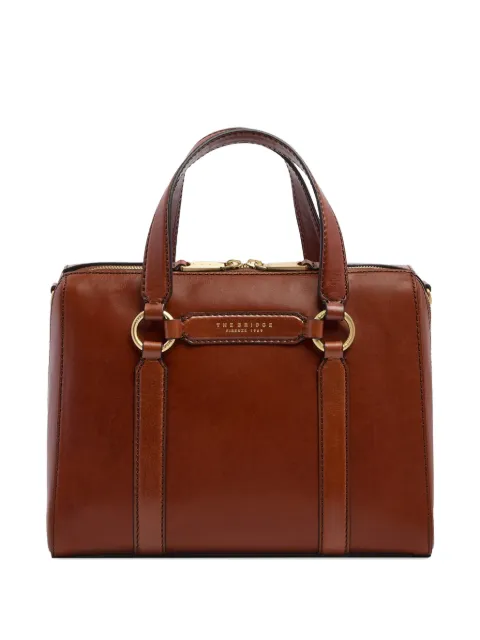 The Bridge large leather tote bag Brown 04182601