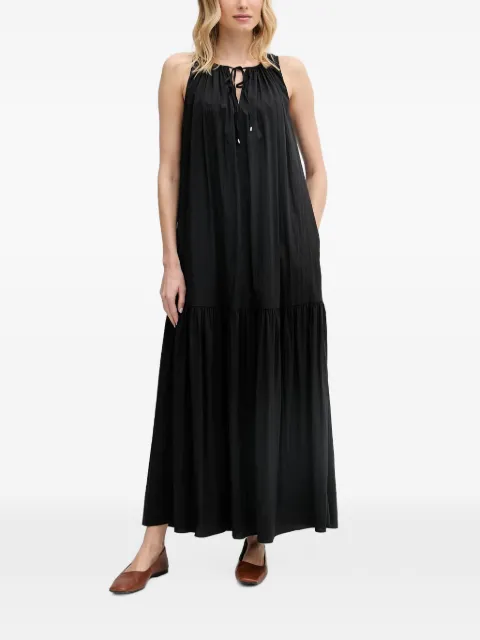 Mos Mosh MMSabri sleeveless tiered maxi dress Black 177160