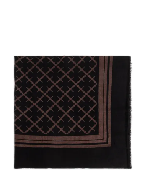 By Malene Birger Cornelis patterned scarf Black 101761