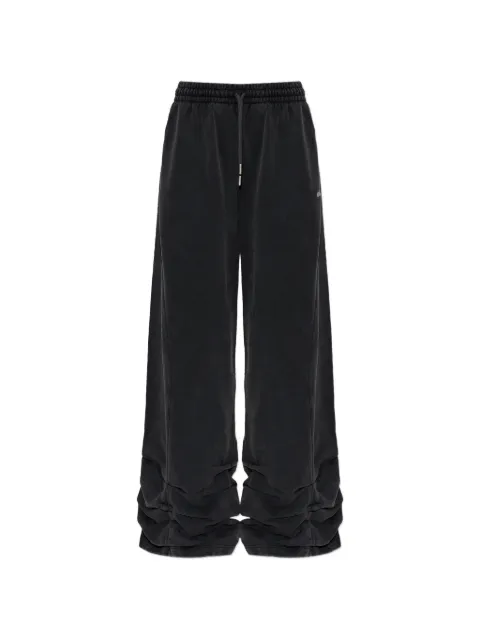 AVAVAV smock detailed track pants Black S26N0264PLEATEDTRACKPANTS