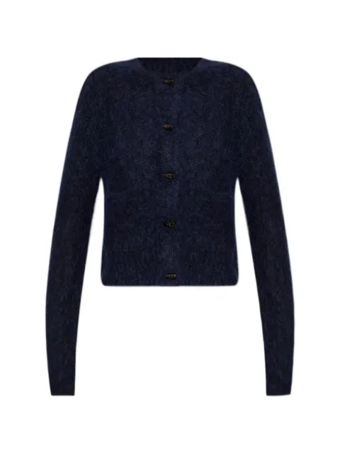 MUNTHE Nolocca toggle-fastening cardigan Blue 262160526274