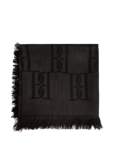 By Malene Birger Mallon patterned scarf Black 103971