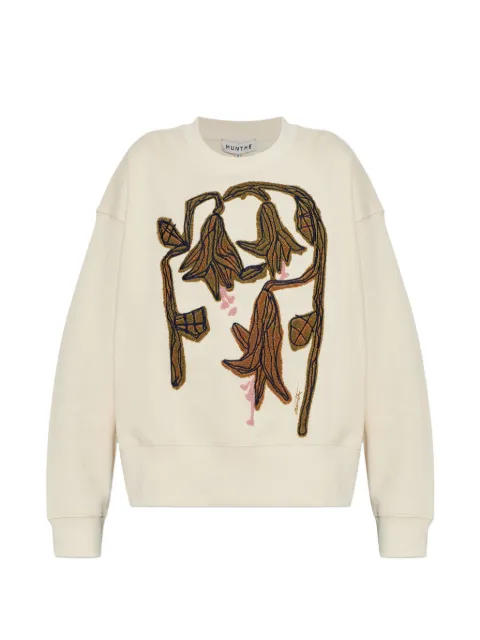 MUNTHE Nakoa cotton sweatshirt Neutrals 262110526264