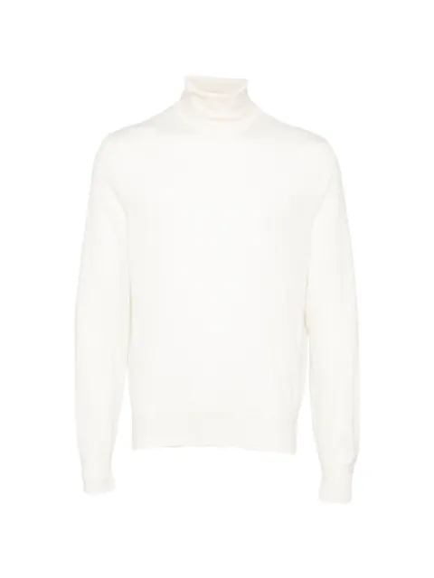 TOM FORD fine-gauge turtle-neck t-shirt Neutrals KRL054YMK073