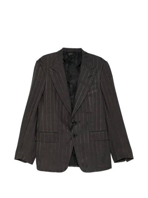 TOM FORD single-breasted blazer Black JLSPF2VRP13